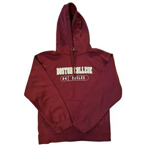 Under Armour Maroon Boston College Eagles Hoodie (M)